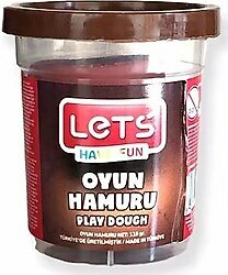 Lets Tek Renk 115 gr Kahverengi Oyun Hamuru L8440