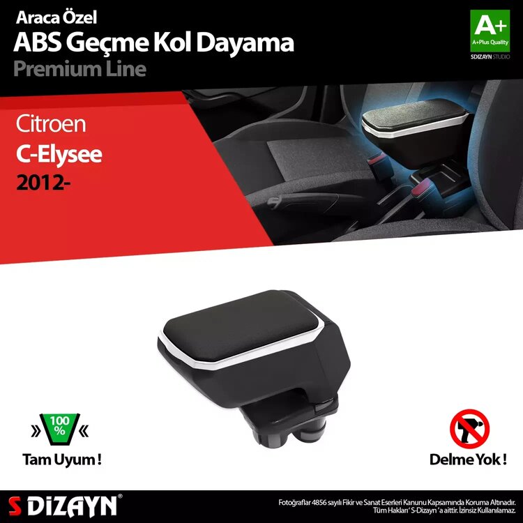 S-Dizayn Citroen C-Elysee Gri Kolçak