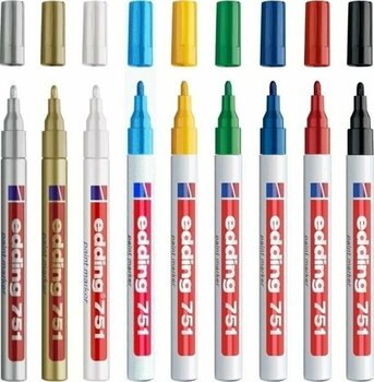 Edding Paint Marker Kalem 751 Gümüş