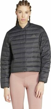 Adidas Sportswear JD1087 Helionic Light Down Mont - Siyah - M