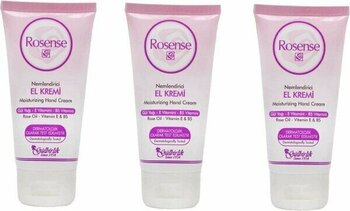 Rosense Nemlendirici El Kremi 20 ml x 3 Adet - 1