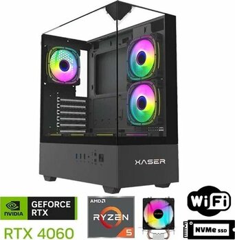 Xaser XSR1098 NVIDIA GeForce RTX 4060 32 GB DDR5 1 TB M.2 NVMe SSD AMD Ryzen 5 7500F masaüstü oyuncu bilgisayarı