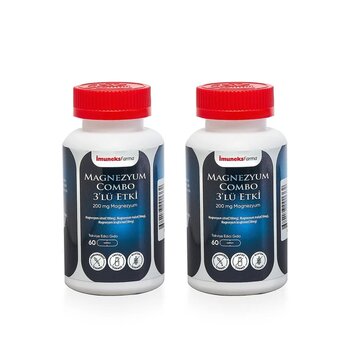 İmuneks Farma Magnezyum Combo 200 Mg 60 Tablet X 2 Adet