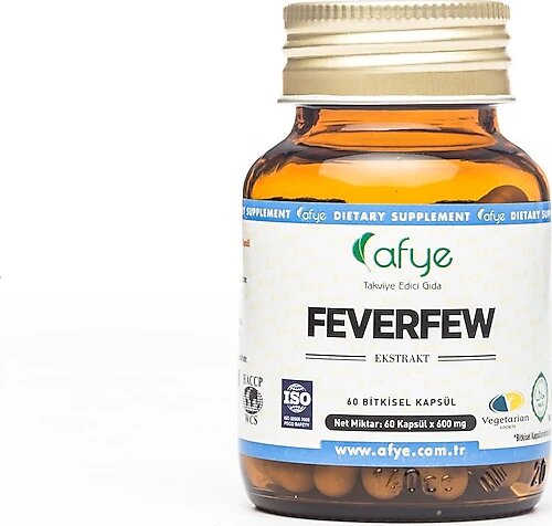 Afye Feverfew Ekstrakt 60 Kapsül