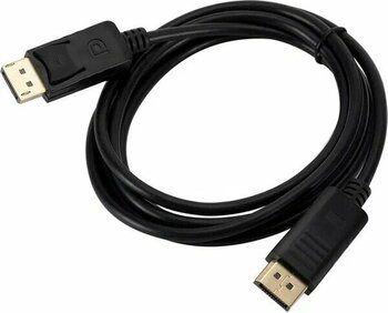 Alfais 4316 1.8 metre Siyah DisplayPort to DisplayPort Kablo