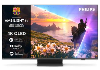 Philips Ambilight 43Pus8600 4K Qled Smart Tv - P5 Perfect Picture Engine Ultra Hd, Titan Os, Dolby Vision Ve Dolby Atmos Sound Özellikli 43 İnç Ekran