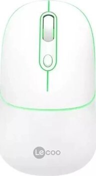 Lecoo Lenovo Ws210 Dual Mod Rgb Bluetooth Ve Kablosuz Şarj Edilebilir Optik Mouse Beyaz