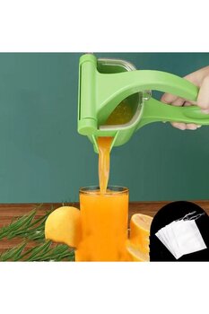 Magicway Meyve Suyu Sıkacağı Manuel Yeni Nesil Süzgeçli Katı Meyve Sıkacağı Narenciye Sıkacağı
