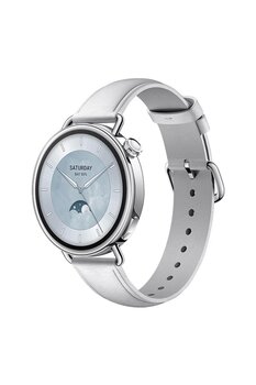 Xiaomi Watch S4 41mm Akıllı Saat Beyaz Deri Kayış (Xiaomi Türkiye Garantili)