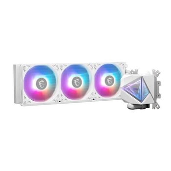 Msi 360mm Mag Coreliquid I360 Rgb Am5-1700p Sivi Soğutmali İşlemci Fani Beyaz