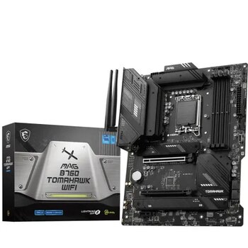 MSI MAG B760 TOMAHAWK WIFI Intel B760 Soket 1700 6400MHz(OC) DDR5 3xM.2 ATX Anakart