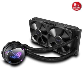 Asus 240Mm Rog Strıx Lc Iı 240 Rgb Am5-1700P Sıvı Soğutuculu İşlemci Fanı