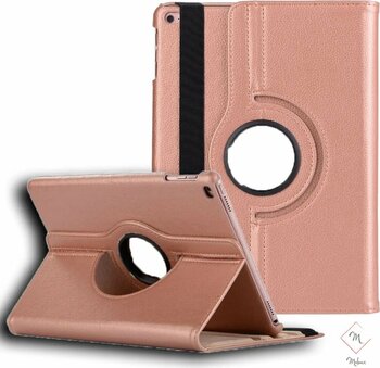 MOBAX Apple Ipad Air 2 Kılıf 360 Dönebilen Standlı Case A1566 A1567 Rose Gold