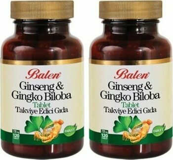 2 Adet Balen Ginseng&Ginkgo Biloba 720 Mg 120 Tablet