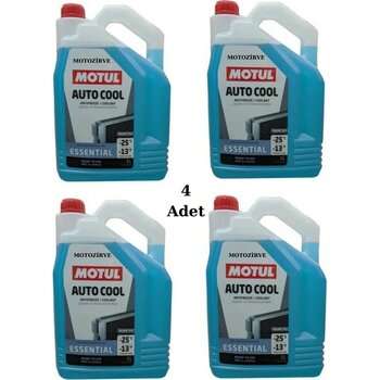 Motul Auto Cool Essential Antifriz Soğutma Sıvısı 5 Litre -25 C (4 Adet)