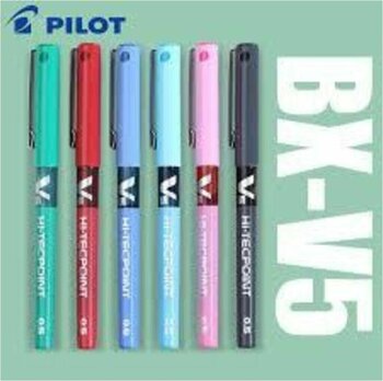 Pilot V5 Iğne Uçlu Roller Kalem 6 Renk Set