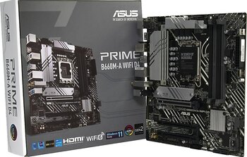 Asus Prime B660M-A Wi-Fi D4 Intel LGA1700 DDR4 Micro ATX Anakart