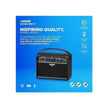 Katana-Mini x 10 Watt 1 x 5 Inç Taşınabilir Gitar Amfisi