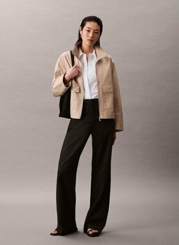 Calvin Klein Standart Kahve Kadın Ceket LV044C528GPF0 - S