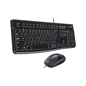 Logitech Mk120 Usb Q Siyah Kablolu Klavye + Mouse Set
