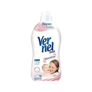 Mena Rise Vernel Max Taze Sensitive Alerjik Ciltler Için Boya Içermeyen 60 Yıkama Konsantre Çamaşır Yumuşatıcısı (1 x 1440 Ml) - 1440 ml
