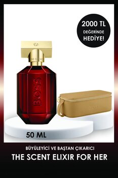 Hugo Boss Boss The Scent Elixir Parfum Intense 50 ml Kadın Parfüm + Çanta