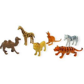 Hayvan Figürleri - Aksesuarlı Vahşi Hayvanlar Seti  - Mini Set 30 Parça (Lisinya)
