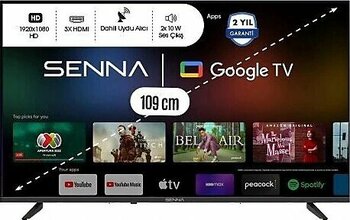 Senna 43SNF9000F Full HD 43" 109 Ekran Uydu Alıcılı Google Smart LED TV