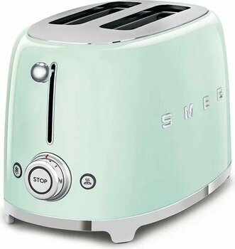 Smeg TSF01PGEU Pastel Yeşil 2 Hazne Ekmek Kızartma Makinesi