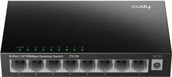 Cudy 8-Port 10/100 Mbps Metal Switch