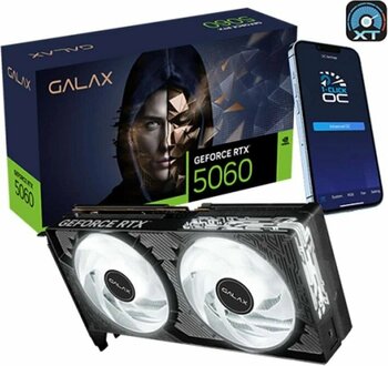 Galax Geforce Rtx 5060 Ti 1-click Oc 8gb Gddr7 128 Bit Dlss 4 Ekr