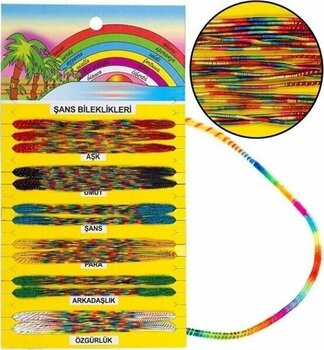 Limmy Şans Bilekliği Ip Bileklik- 12 Adet