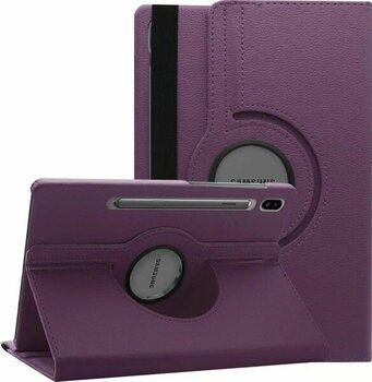 AktarMobile Samsung Galaxy Tab S8+ Plus 12.4 Mor Uyumlu Tablet Kılıfı