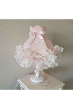 LULUAVİZEM Luluavizem Pembe Abajur