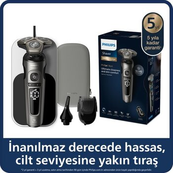 Philips SP9872/22 9000 Serisi Islak Kuru Tıraş Makinesi - Siyah