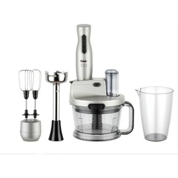 Fakir Mr Chef Quadro Silver Stone Blender Set - Gümüş