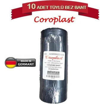 Coroplast Bez Bant 19MM x 15 Metre REF:8551 - 10 Adet Tüylü 19mm x 15metre