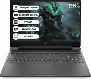 HP Victus 7Z600EA AMD Ryzen 7 7840HS 32 GB 1 TB SSD RTX 4060 16.1 inç FHD 144Hz Taşınabilir Bilgisayar