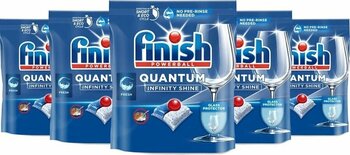 Finish Quantum Infinity Shine 415 Kapsül Bulaşık Makinesi Deterjanı Tableti (5 x 83 Kapsül)