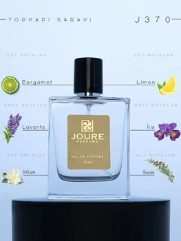 JOURE PERFUME - Cıtrus Ferah Aromatik Bergamot Limon Lavanta Kokulu 50ml Kalıcı Edp Erkek Parfüm