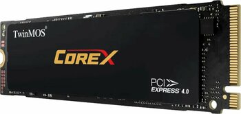 TwinMOS NVCX1TBG42280, COREX, 1TB, 5000-4800Mb/s, Gen4, NVMe PCIe M.2 2280, SSD, TLC, 3DNAND