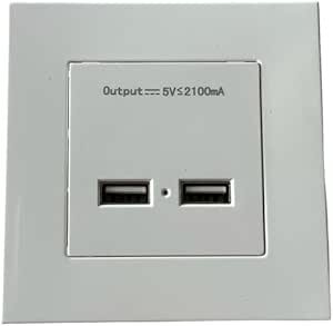 Usb priz 2 port sıva altı usb priz usb duvar prizi