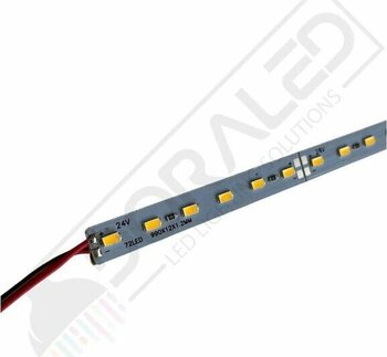 24 Volt Bantlı 5730 24 V Led Bar Alüminyum Çubuk Led 72 Ledli Günışığı 3000-3200k 100cm 24v