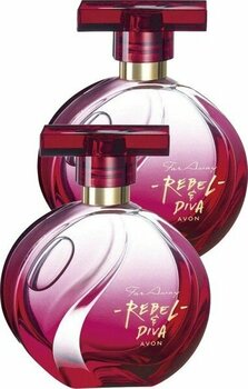 Avon Far Away Rebel Diva Kadın Parfüm Edp 50 Ml. Ikili Set