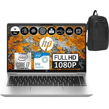 Hp Probook 440 G10 Intel Core I7 1355U 16Gb 2Tb Ssd Intel® Iris® Xᵉ Windows 11 Pro 14" Fhd Taşınabilir Bilgisayar 725Q6eap04 + Zetta Çanta