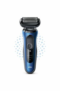Braun Yeni Seri 6 B1000s Kablosuz Tıraş Makinesi, Autosense, Sensoflex, Easyclick, Islak & Kuru