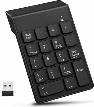 Primex PX-1510K Siyah Kablosuz USB Numerik Klavye