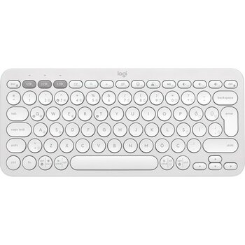Brf Store Elivorasell Logitech Pebble Keys 2 K380S Kablosuz Klavye, Çoklu Cihaz Özellikli, Kişiselleştirilebil - Siyah