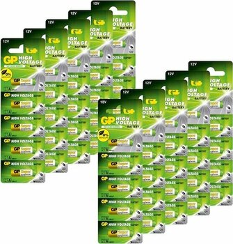Gp Super 27a Mn27 12 V Alkalin Kartela Pil 5 X 10'lu