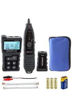 NOYAFA NF-8209 DİGİTAL KABLO BULUCU KABLO ÖLÇÜ UZUNLUĞU POE PORT FLASH